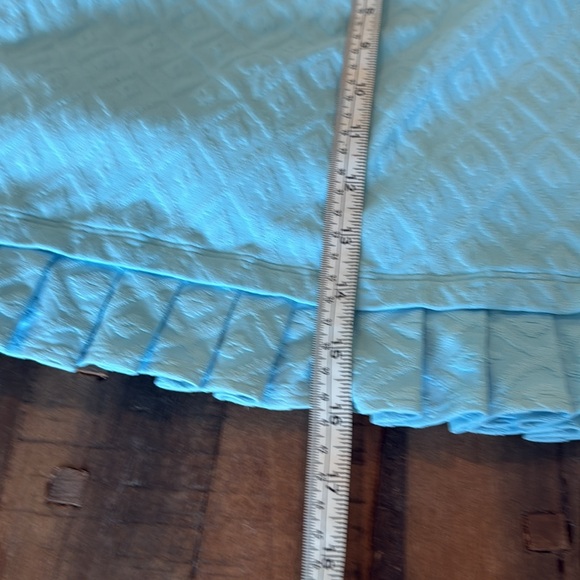 J. McLaughlin Light Blue Textured Skort - Picture 7 of 8